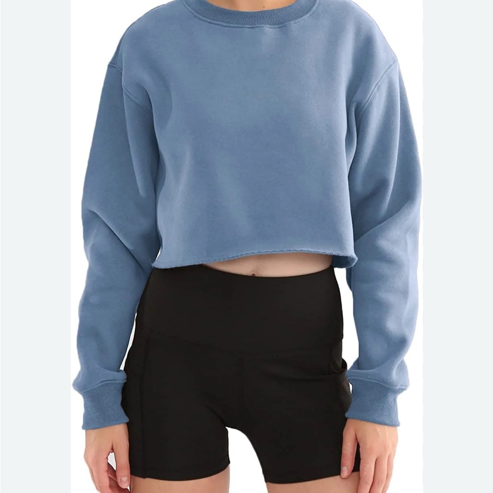 AMAZHIYU PULLOVER CROPPED‎ SWEATSHIRT SIZE S - Picture 13 of 13